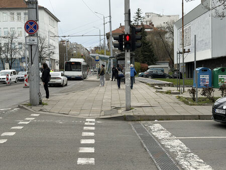 Близо 3400 души са глобени за неправилно пресичане в област Бургас