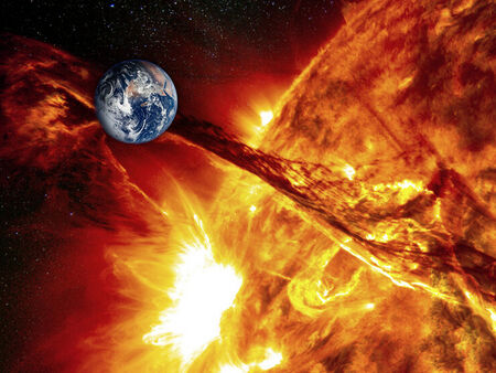 Внимание! Мощна магнитна буря от шеста степен връхлита Земята