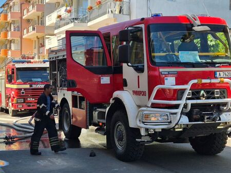Фатален пожар в Приморско отне живота на жена