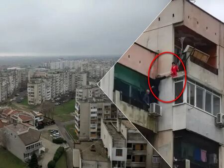 3-годишното момче, увиснало от 8-ия етаж в Ямбол, и сестра му се събират в ново семейство