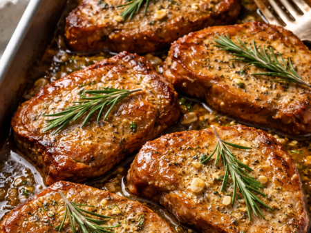 Най-крехките свински пържоли на фурна - рецепта за сочно и топящо се месо