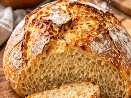 Домашен хляб без месене - лесна рецепта