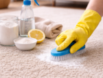 Трикове за почистване на килими