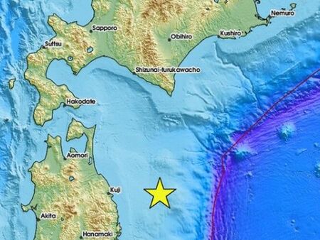 Силно земетресение разтърси бреговете на Япония