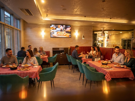 Всички знаят къде е Bistro Roma. Малцина знаят, че вечер там е Италия в чиния