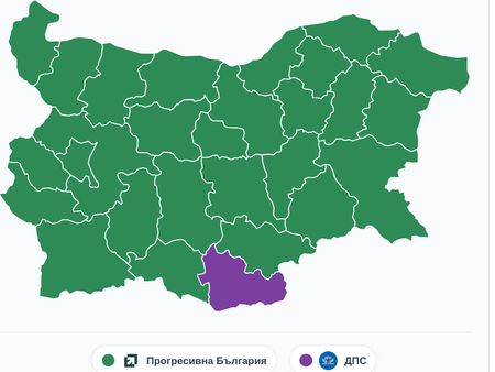 При 100 % обработени протоколи: Как се разпредели вотът у нас по области