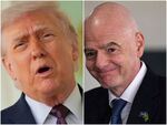 Financial Times твърди, че пратеник на Доналд Тръмп се е свързал лично с президента на Световната футболна федерация Джани Инфантино