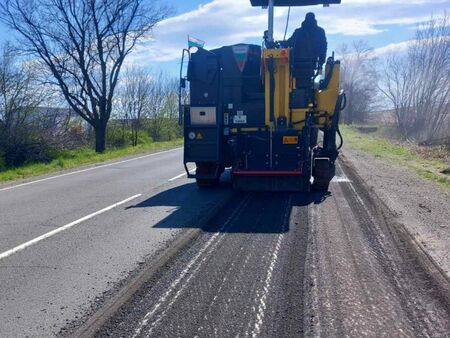 Ремонт променя движението по пътя Нова Загора - Свиленград