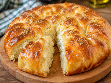 Сочна питка със сирене - пухкава рецепта