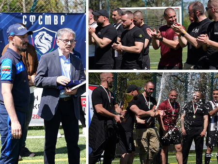 Благотворителен турнир на СФСМВР събра средства за децата на починали или ранени полицаи в Бургас (СНИМКИ)