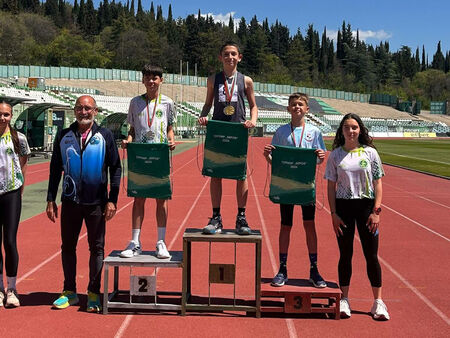 Несебърски лекоатлети отново са с медали