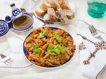 Опитайте Заалук - мароканска салата с патладжани