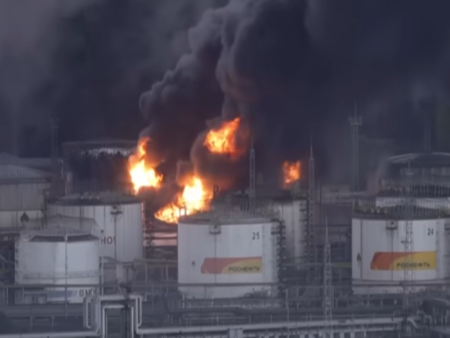 Черноморски град се превърна в горящ котел