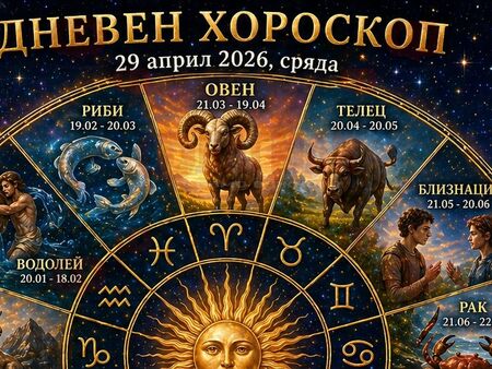 Дневен хороскоп за 29 април 2026: Късметът за Овена, но да не рискува