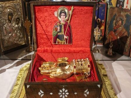 Мощите на свети Георги ще бъдат посрещнати в Поморие по покана на Сливенския митрополит Арсений