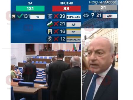Президентският указ за кабинета „Радев“ е в парламента, ГЕРБ, ПП, ДБ и „Възраждане“ ще гласуват „против“