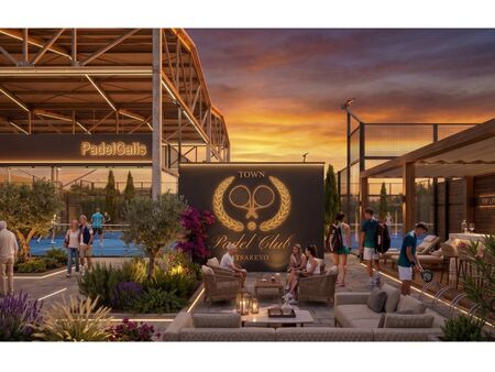 Town Padel Club Tsarevo ще е новият спортен и lifestyle комплекс на Южното Черноморие