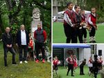На Националния фолклорен събор „Фолклорен венец Божура“, който се провежда за 34-а година, Антоний Дюлгеров, Георги Станилов и Милен Божинов обърнаха внимание на съхранението на българския дух и култура