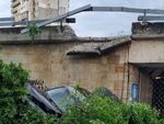 Шофьорът помля Мерцедеса с мигранти, падайки пред входа на подлеза между жк. "Зорница" и "Изгрев"