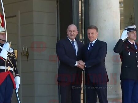Румен Радев в Париж: Първо да гарантираме стандарта на живот на българите и после на Украйна!