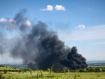 Голям пожар край Стара Загора