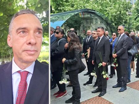 Стотици дойдоха да се простят с Любен Дилов-син