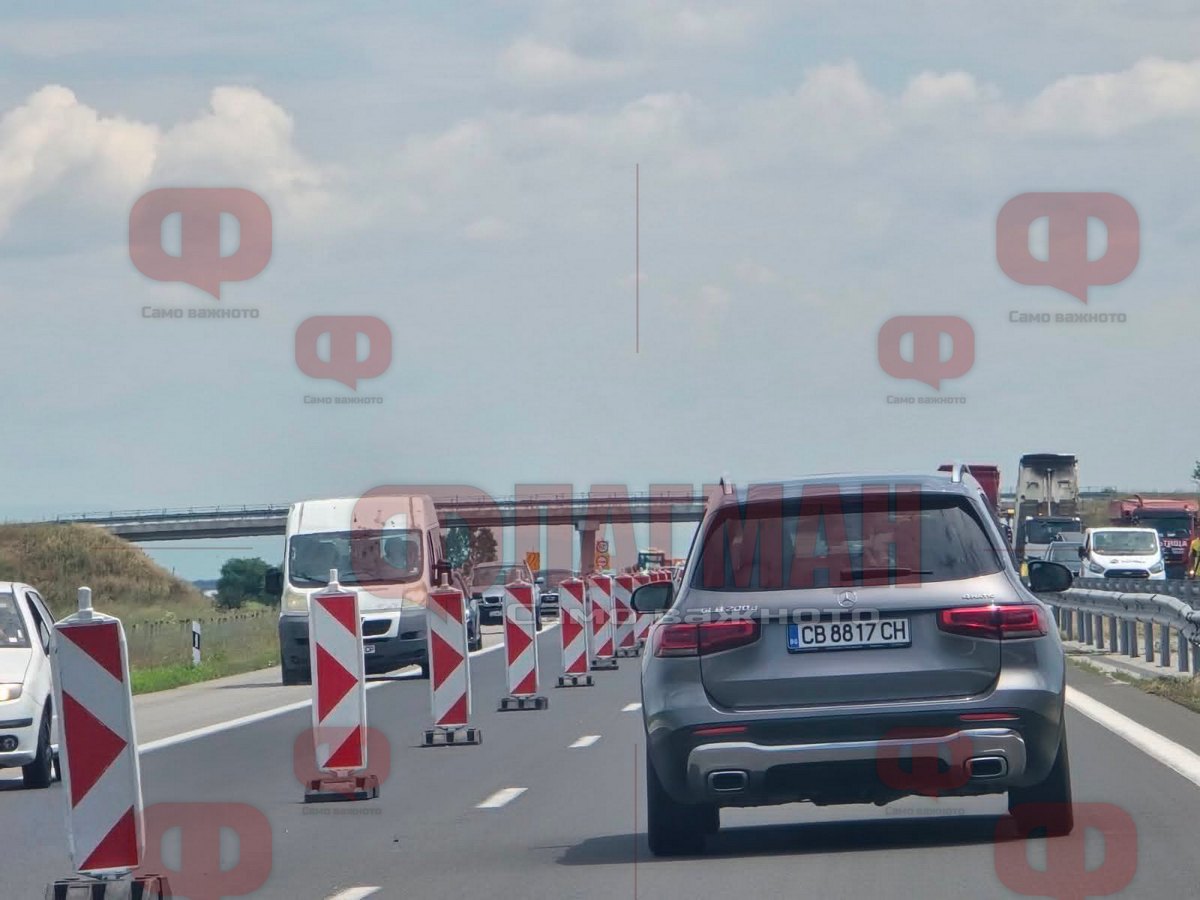 Участъкът от 218 до 229 км в посока Бургас е