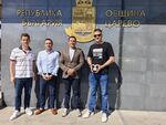 След успехите на отбора по волейбол, кметът Марин Киров проведе среща с част от ръководството на Българската федерация по волейбол
