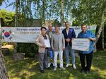 Асоциацията за приятелство между Корея и България дари средства за обучението по корейски език в Бургас