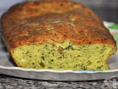 Вече не пържа тиквичките, а правя този солен кекс - пухкаво и вкусно изкушение, което изчезва още топло