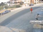 Кадър от абсурдния инцидент