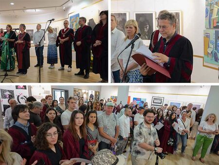 Ето ги новите художници и фотографи на Бургас - връчиха дипломите на випуск 2026 от НХА-Бургас