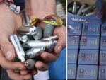 Примката около пласьорите на диазотен оксид се затяга. Снимка: BBC/PA Media