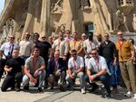 Ръководството на „Делта Гард“ по време на глобалната работна среща в Барселона