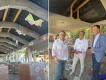 Кметът на Бургас Димитър Николов, ректорът на НХА проф. Георги Янков и директорът на филиала в Бургас проф. Светозар Бенчев разкриха, че в сградата ще има и изложбена зала