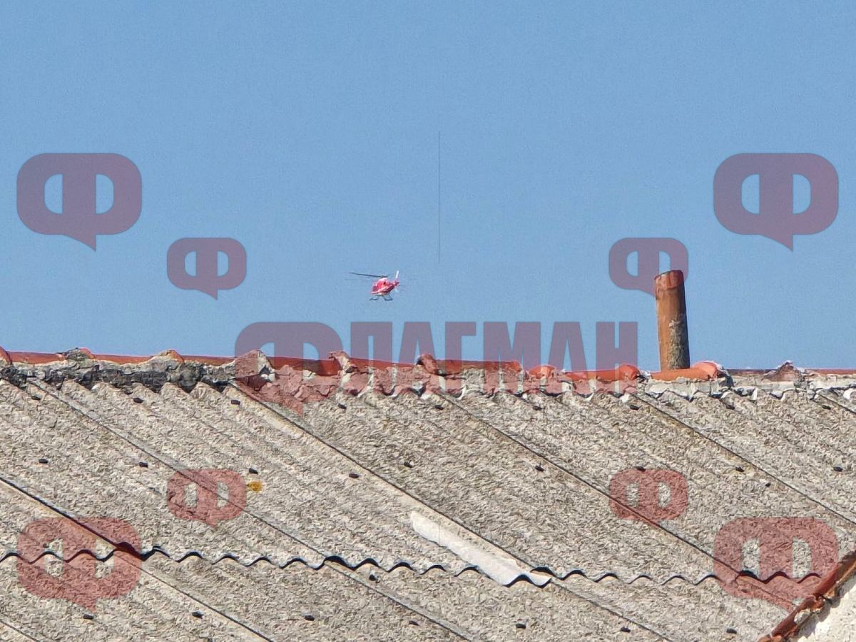 След вчерашния ужас на АМ Тракия въздушната линейка стресна бургазлии