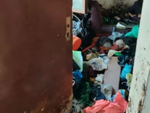 Твърди се, че жената живее при такива условия