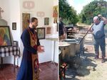 Празненствата край аязмото до Пещерско започнаха с водосвет, стотици вярващи се къпят за здраве