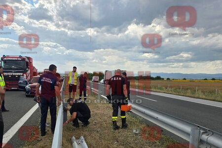 Разследване блокира АМ "Тракия" в двете посоки днес, вижте обходния маршрут