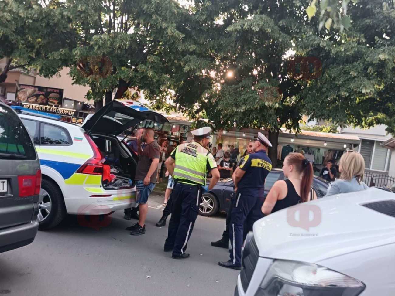 Водачът е задържан но полицията още не е съобщила подробности