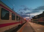Волтова дъга и силен трясък спряха нощния влак София - Бургас