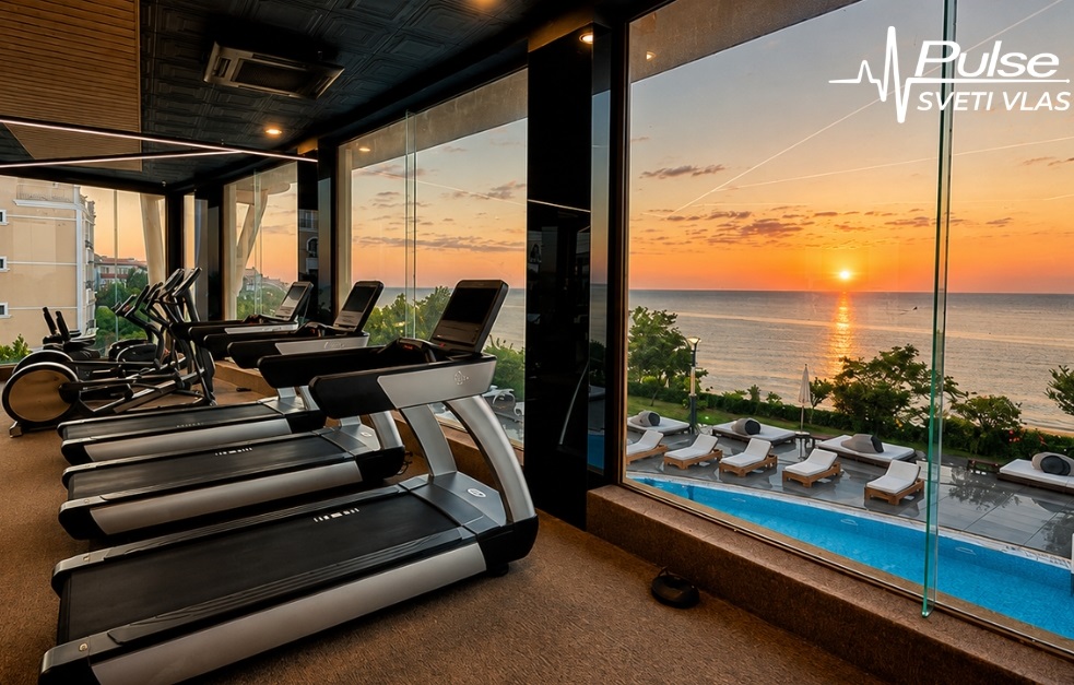 Една от най впечатляващите зони е студиото за Pilates Reformer