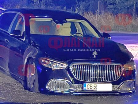 Подпалиха луксозния „Майбах“ на Митьо Очите в Слънчев бряг (СНИМКА/ВИДЕО)