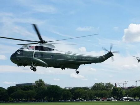 Опасно над Вашингтон: Marine One на Тръмп премина твърде близо до пътнически самолет