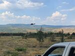 На АМ „Тракия” е страшно: Пожарът обхвана лозови масиви, хеликоптер се включи в гасенето (ОБНОВЕНА)