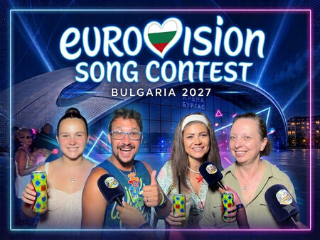 Всички искат Бургас! Дори и софиянци са категорични: Евровизия 2027 трябва да е край морето (ВИДЕО)