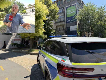 Терор в центъра на Бургас: Мъж залива с фекалии и троши коли на ул. „Ген. Гурко“ (ВИДЕО)