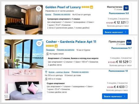 12 321 евро за 5 нощувки: Booking полудя минути след избора на града ни за домакин на Евровизия