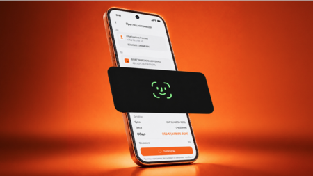 Потвърждение с биометрични данни при онлайн плащане с карта neon на tbi bank