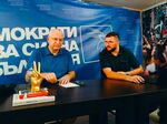 Проф. Малинов беше в Бургас по покана на Дончо Златев, лидер на местната структура на ДСБ